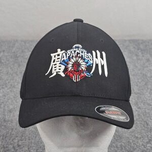 Guangzhou Apaches Flexfit Baseball Cap XXL Black Embroidered Chinese League Team